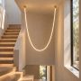 Lampa wisząca 1x45 W złota MD10213GOLD Step Into Design Snake zdj.3
