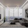 Lampa wisząca 1x45 W złota MD10213GOLD Step Into Design Snake zdj.6