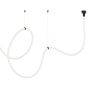 Lampa wisząca 1x75 W czarna MD10215BLACK Step Into Design Snake zdj.3
