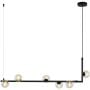Lampa wisząca 6x20 W czarna MP00966 Step Into Design Simply zdj.1