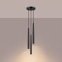 Lampa wisząca 3x8 W czarna SL1463 Sollux Lighting Bliss zdj.5