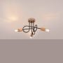 Lampa podsufitowa 3x15 W czarna SL1477 Sollux Lighting Ember zdj.10