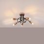 Lampa podsufitowa 5x15 W czarna SL1478 Sollux Lighting Ember zdj.5