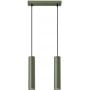 Lampa wisząca 2x10 W zielona SL1485 Sollux Lighting Lagos zdj.1