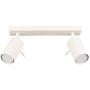 Lampa podsufitowa 2x10 W beżowa SL1495 Sollux Lighting Ring zdj.1