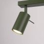 Lampa podsufitowa 3x10 W zielona SL1502 Sollux Lighting Ring zdj.7