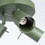 Lampa podsufitowa 3x10 W zielona SL1503 Sollux Lighting Ring zdj.7