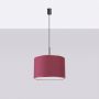 Lampa wisząca 1x15 W burgund SL1852 Sollux Lighting Nevia zdj.3