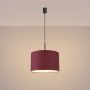 Lampa wisząca 1x15 W burgund SL1852 Sollux Lighting Nevia zdj.4