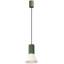 Lampa wisząca 1x10 W zielona-beżowa SL1872 Sollux Lighting Estria zdj.1
