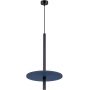 Lampa wisząca 1x8 W czarna-niebieska SL1881 Sollux Lighting Feltro zdj.1