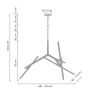Lampa podsufitowa 6x20 W złota ST10016GOLD Step Into Design Sticks zdj.2
