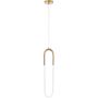 Lampa wisząca 1x12 W mosiądz ST1716 Step Into Design U-Shape zdj.1