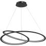Lampa wisząca 1x40 W czarna ST8826PB Step Into Design Spirello zdj.1