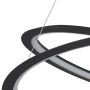 Lampa wisząca 1x40 W czarna ST8826PB Step Into Design Spirello zdj.3