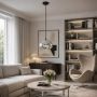 Lampa wisząca 1x20 W srebrna ST9002SCHROME Step Into Design Victory Glow zdj.4