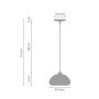Lampa wisząca 1x20 W miedź ST9002SCOPPER Step Into Design Victory Glow zdj.2