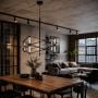 Lampa wisząca 1x20 W czarna ST9858PSBLACK Step Into Design Space zdj.3