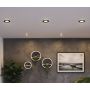 Lampa do zabudowy 1x20 W czarna 04878 Strühm Fanta zdj.4