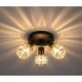 Lampa podsufitowa 1x10 W czarna-złota 04902 Strühm Dunbar zdj.3