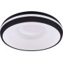 Lampa do zabudowy 1x35 W czarna 04951 Strühm Ofra zdj.1