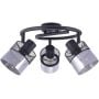 Lampa podsufitowa 3x40 W czarna 04957 Strühm Montana zdj.1