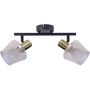 Lampa podsufitowa 2x40 W czarna-złota 04959 Strühm Ayra zdj.1