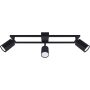 Lampa podsufitowa 3x35 W czarna 04964 Strühm Hubert zdj.1