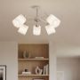 Lampa podsufitowa 1x40 W biała-chrom 04978 Strühm Anders zdj.3