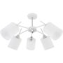 Lampa podsufitowa 1x40 W biała-chrom 04978 Strühm Anders zdj.1