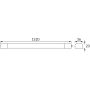 Lampa garażowa 45 W 152 cm 04995 Strühm Benet zdj.2