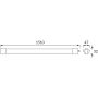 Lampa garażowa 45 W 151 cm 04996 Strühm Frodo zdj.2