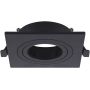Lampa do zabudowy 1x20 W czarna 05085 Strühm Roto zdj.1