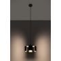 Lampa wisząca 1x60 W czarny SL0667 Sollux Lighting Tulip zdj.6