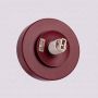 Kinkiet 1x8 W burgund SL2249 Sollux Lighting Yoli zdj.2