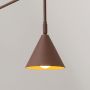 Kinkiet 1x10 W brązowy SL2295 Sollux Lighting Nox zdj.4