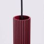 Lampa wisząca 3x10 W burgund SL2302 Sollux Lighting Karbon zdj.6