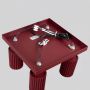 Lampa podsufitowa 4x10 W burgund SL2304 Sollux Lighting Karbon zdj.7