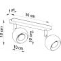 Lampa podsufitowa SL0438 Sollux Lighting Oculare zdj.2