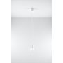 Lampa wisząca 1x60 W biały SL0569 Sollux Lighting Diego zdj.6