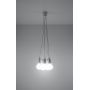 Lampa wisząca 5x60 W biały SL0571 Sollux Lighting Diego zdj.7