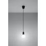 Lampa wisząca 1x60 W czarny SL0572 Sollux Lighting Diego zdj.7