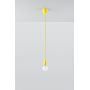 Lampa wisząca 1x60 W żółty SL0578 Sollux Lighting Diego zdj.6