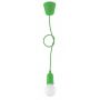 Lampa wisząca 1x60 W zielony SL0581 Sollux Lighting Diego zdj.1