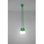 Lampa wisząca 3x60 W zielony SL0582 Sollux Lighting Diego zdj.7