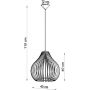 Lampa wisząca SL0639 Sollux Lighting Aprilla zdj.2