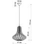 Lampa wisząca SL0641 Sollux Lighting Elza zdj.2