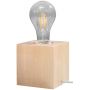 Lampa biurkowa 1x60 W drewno SL0677 Sollux Lighting Ariz zdj.1