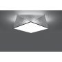 Plafon 1x60 W szary SL0691 Sollux Lighting Hexa zdj.7