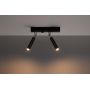 Lampa podsufitowa 2x40 W czarny SL0898 Sollux Lighting Eyetech zdj.6